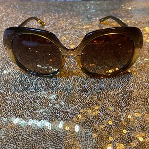 | Linda Farrow | Lotus Acetate Rounded Sunglasses